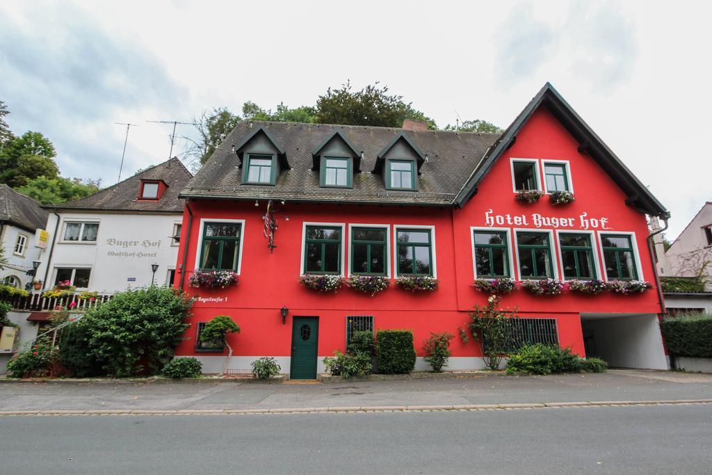Hotel-Restaurant Buger Hof Bamberga Esterno foto